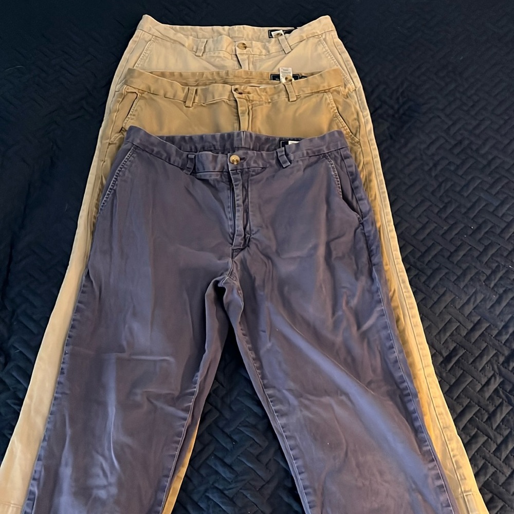 Vineyard Vines 34x32 Pants LOT OF 3
